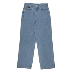 Santa Cruz Womens Pant Classic Baggy Jeans - Blue Stripe - Skatewarehouse.co.uk
