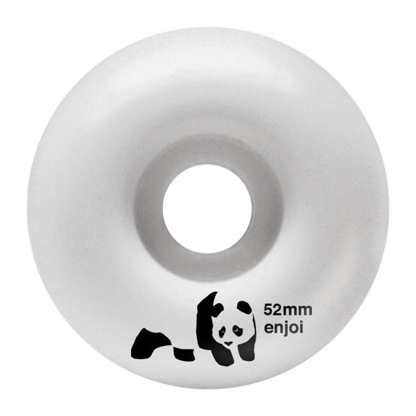 Enjoi Whitey Panda FP White Complete Skateboard - 8.5