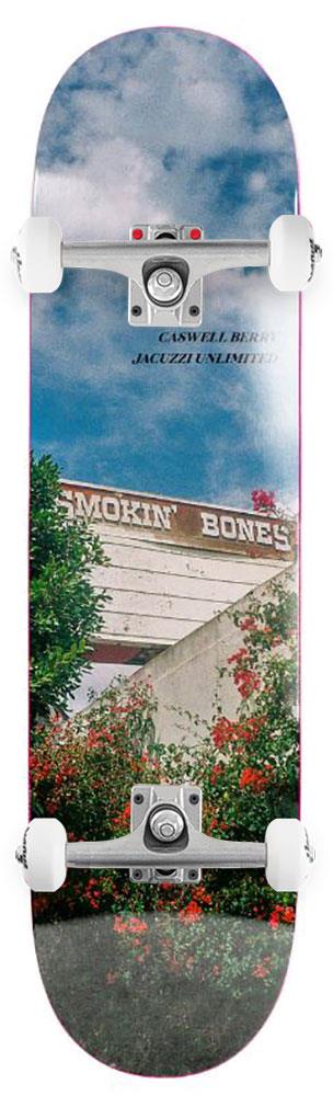 Jacuzzi Unlimited Caswell Berry Smokin' Bones Ex7 Multi x Venom Custom Complete Skateboard - 8.25