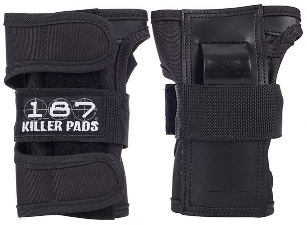 187 Killer Pads Wrist Guard - Black - Skatewarehouse.co.uk