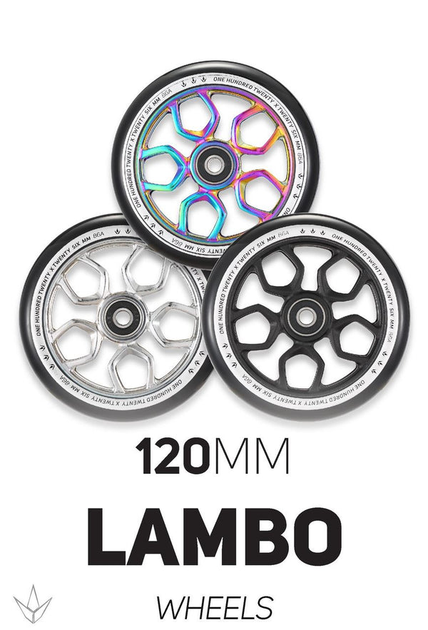 Blunt LAMBO 120MM - Black / Black Scooter Wheels
