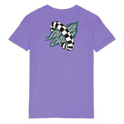 Santa Cruz Womens T-Shirt Goal Flame T-Shirt - Meta Mauve - Skatewarehouse.co.uk