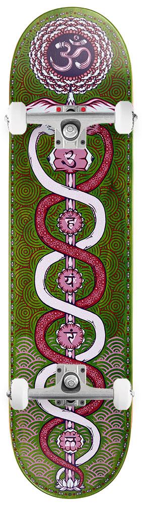 Drawing Boards Caduceus x Venom Custom Complete Skateboard - 8.25