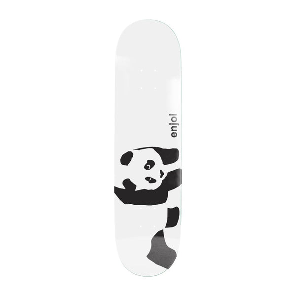 Enjoi Whitey Panda R7 White Skateboard Deck - 8.0