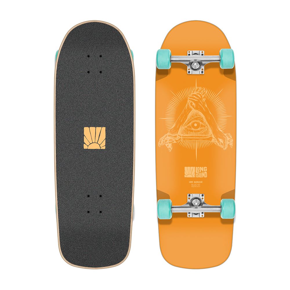 Long Island Trimmer Long Island Old School Complete Skateboard - 10.0"