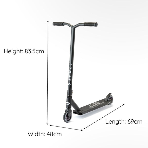 Osprey Rt-1440 Stunt Scooter - Black