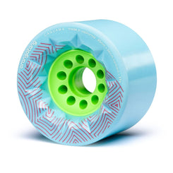 Orangatang "Caguama" inc Jehu V2 Bearings - Blue 77a (Set 4) Skateboard Wheels - 85mm