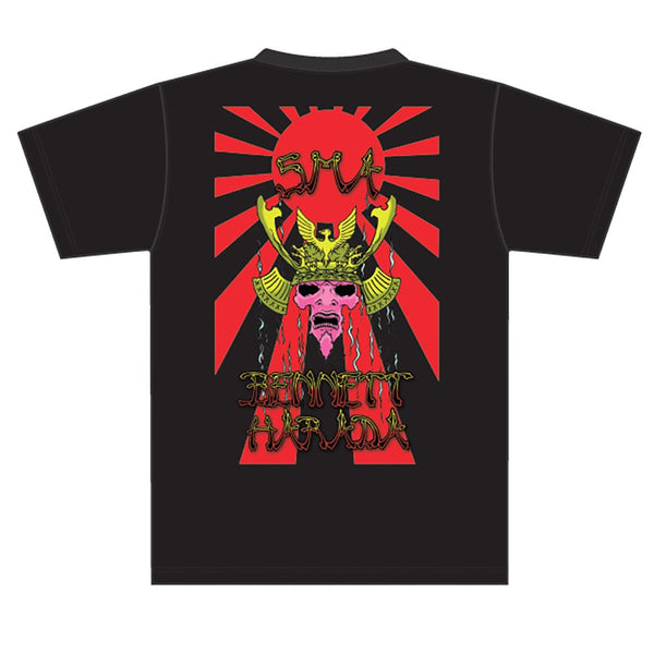 A Bennett Harada Samurai Tee Black - Skatewarehouse.co.uk