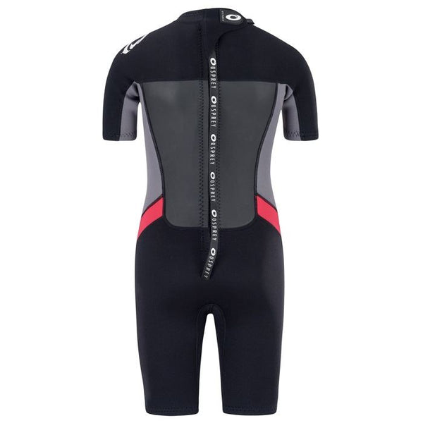 Osprey Origin Kids Short Length Wetsuit 3mm - Red