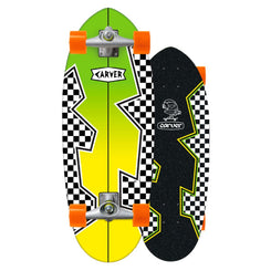 Carver MASTER BLASTER Mini Kids Surfskate Cruiser Skateboard C5 - 9.0" x 25.0" - Skatewarehouse.co.uk