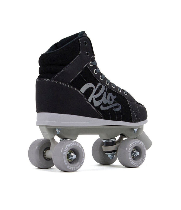 Rio Roller Lumina Quad Skates - Black / Grey - Skatewarehouse.co.uk