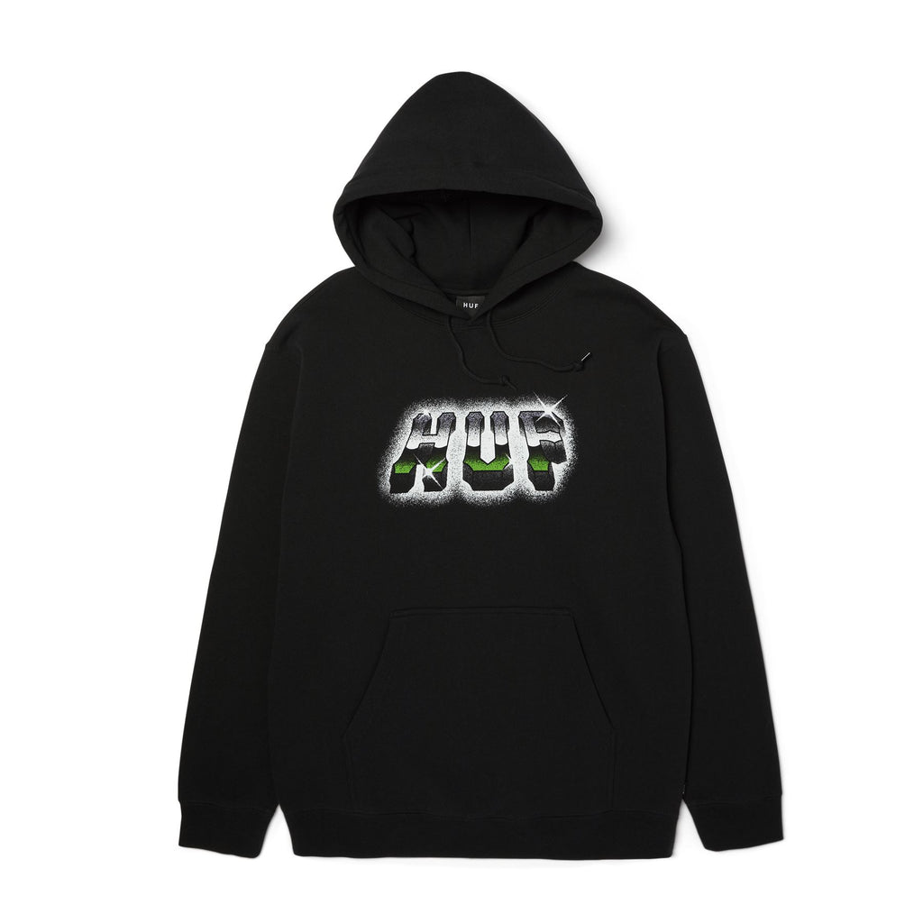 HUF Chrome Grit P / O Hoodie (Black)