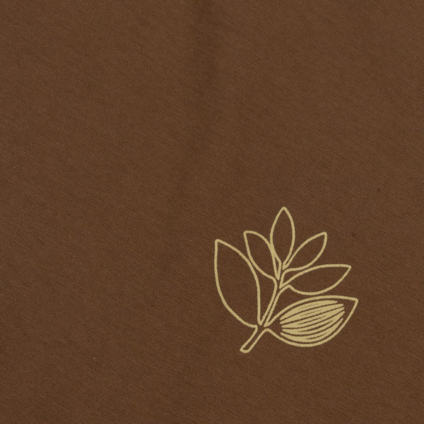 Magenta Outline Tee Hazelnut - Skatewarehouse.co.uk