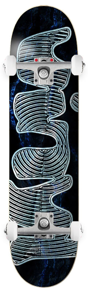 Vinyl Skateboards 'Blue Marble' x Venom Custom Complete Skateboard - 8.125"