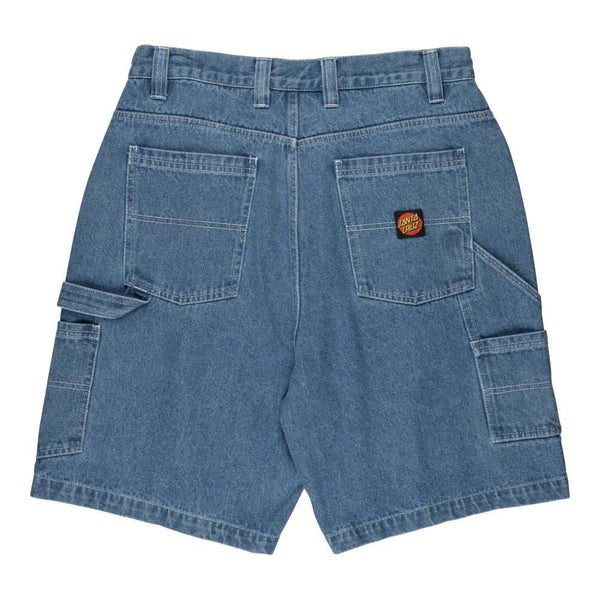 Santa Cruz Shorts Carpenter Big Shorts - Classic Blue - Skatewarehouse.co.uk