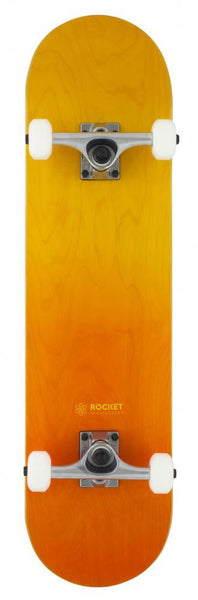 Rocket Skateboard Double Dipped Orange Complete Skateboard - 8.0" - Skatewarehouse.co.uk