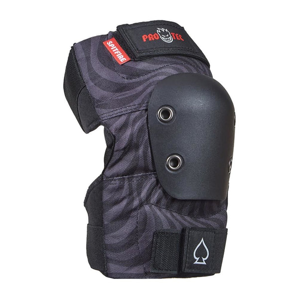 Pro-Tec Pads X Spitfire Street Junior 3PK Pad Set Open - Black - Skatewarehouse.co.uk