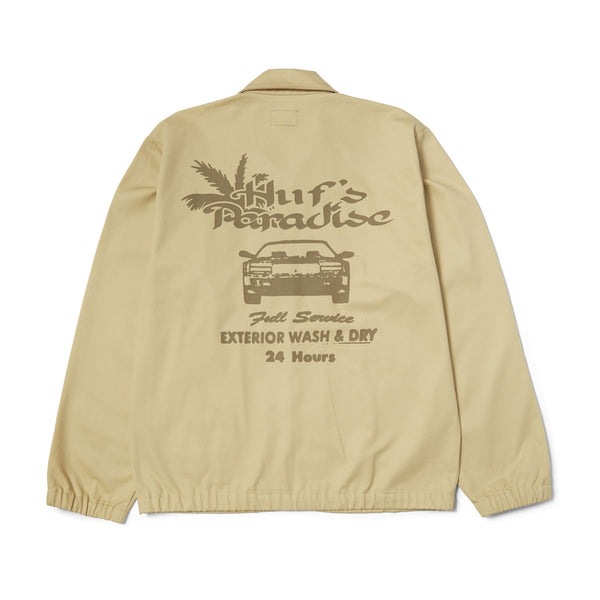 HUF Full Service Shop Jacket (Khaki)