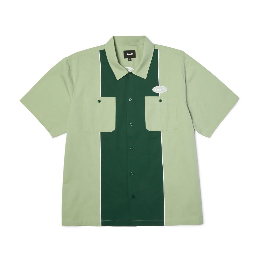 Urethane S / S Work Shirt (Mist Green)