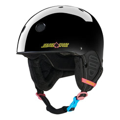 Pro-Tec Helmet X Santa Cruz Low Pro-Snow - Black Gloss