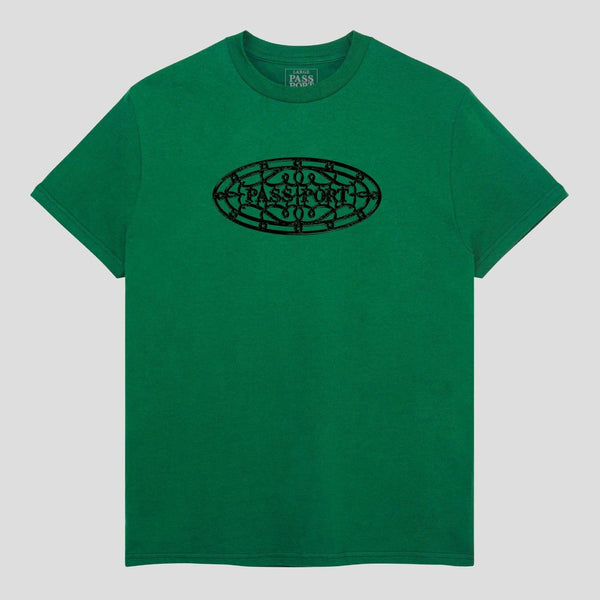 Pass~Port Gated Tee (Kelly Green) - M