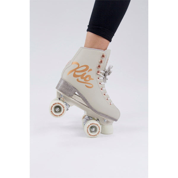 Rio Roller Rose Quad Skates - Rose Cream - Skatewarehouse.co.uk