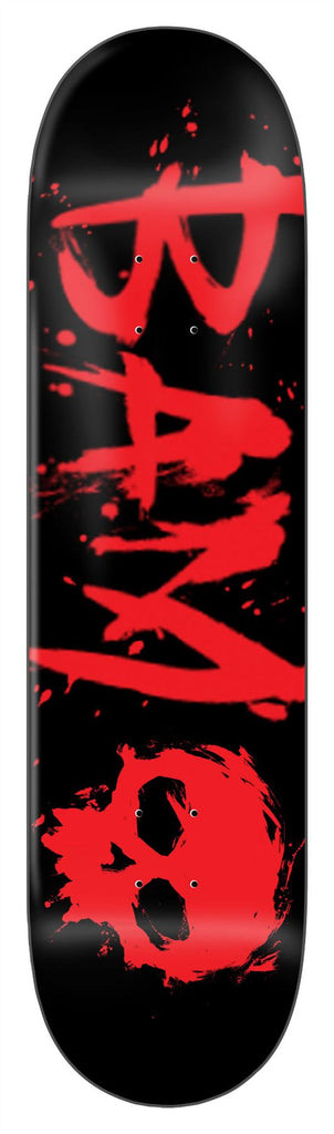 Zero Skateboards Bam Blood Skateboard Deck - 8.25" - Skatewarehouse.co.uk