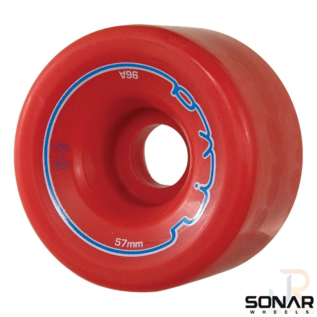 Sonar (4) - Riva - Red - / 96a Skateboard Wheels - 57mm
