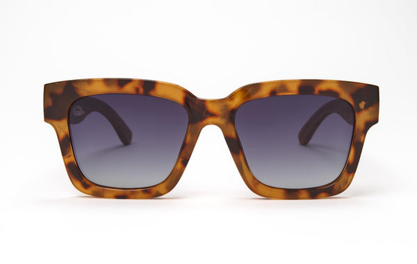 Luma Polzeath Recycled Sunglasses - Tortoise - Skatewarehouse.co.uk