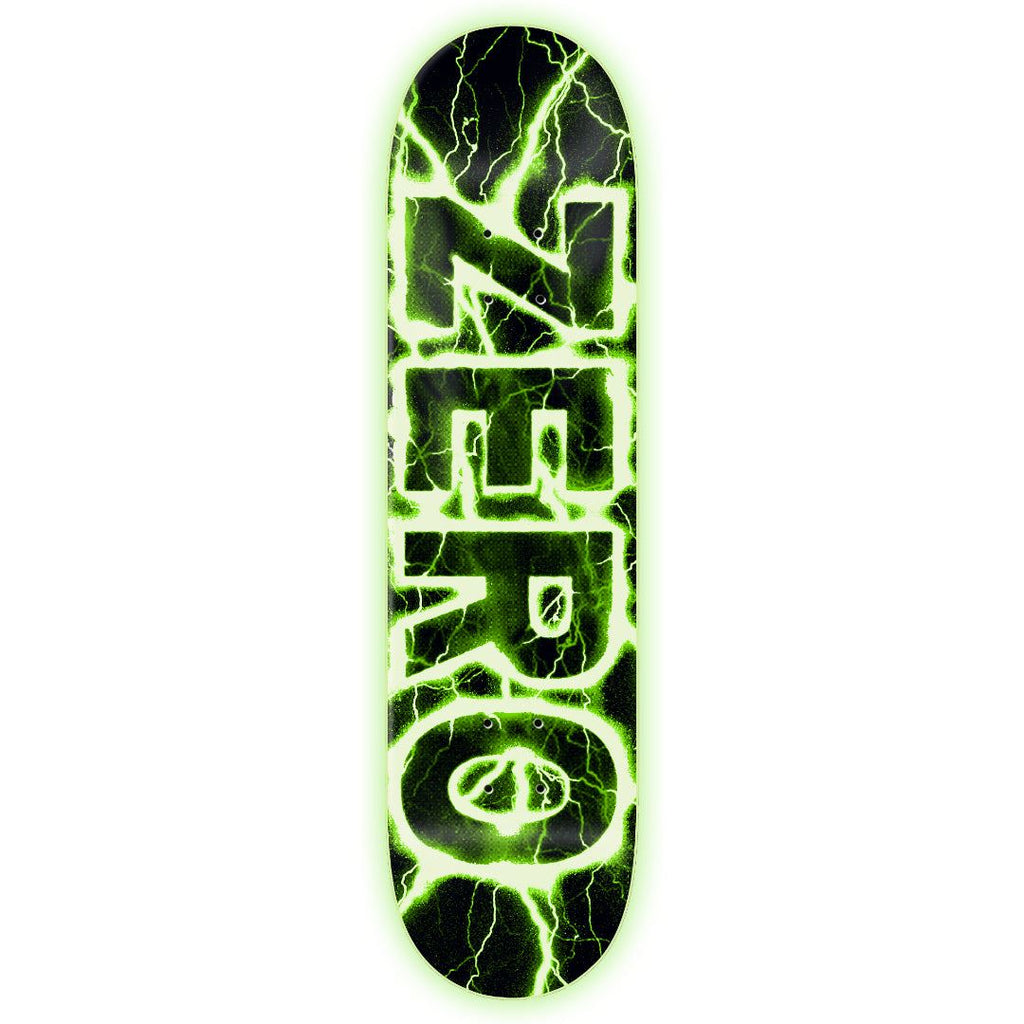 Zero Lightning 30 yr GITD Dipped Skateboard Deck - 8.25"