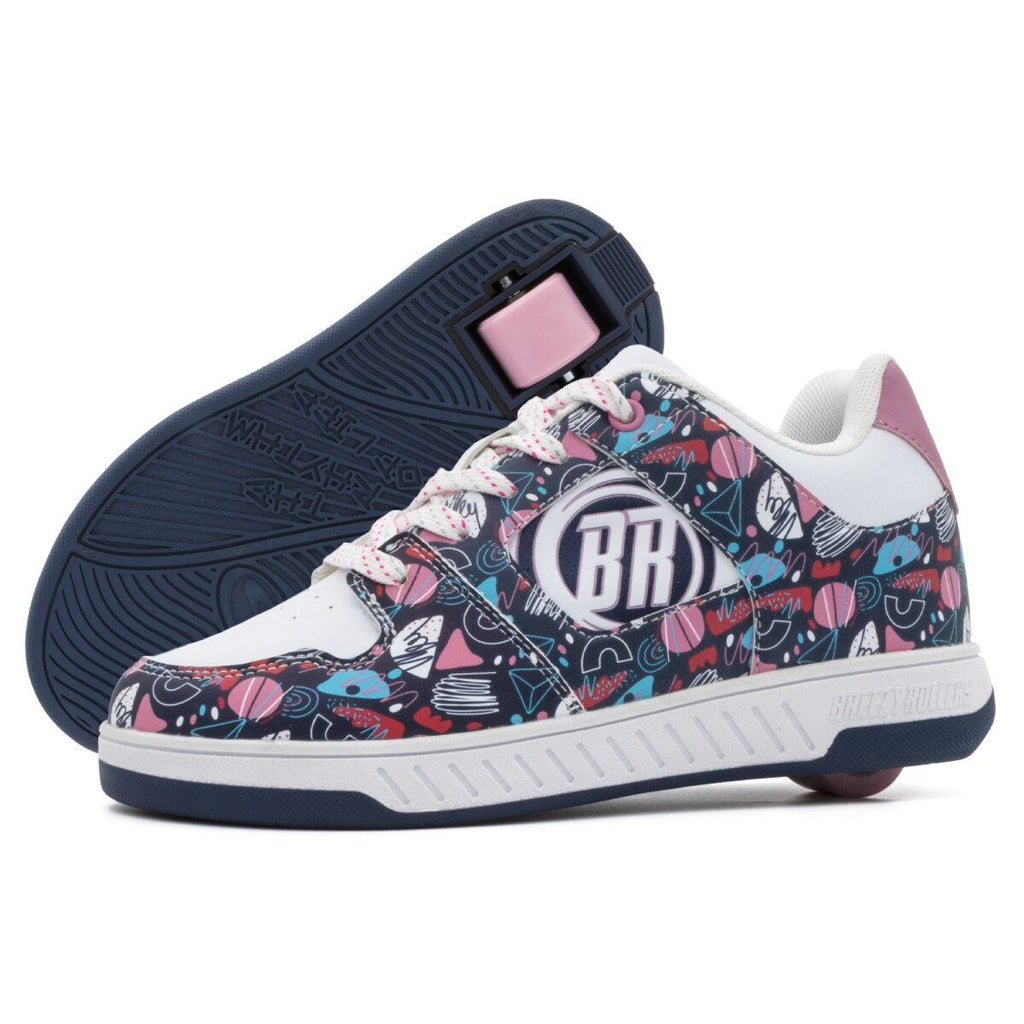 Breezy Rollers Groovy - White / Multicoloured