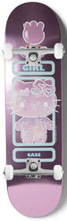 Girl x Hello Kitty Skateboard 50th Anniversary Griffin Gass x Venom Custom Complete Skateboard - 8.5" - Skatewarehouse.co.uk