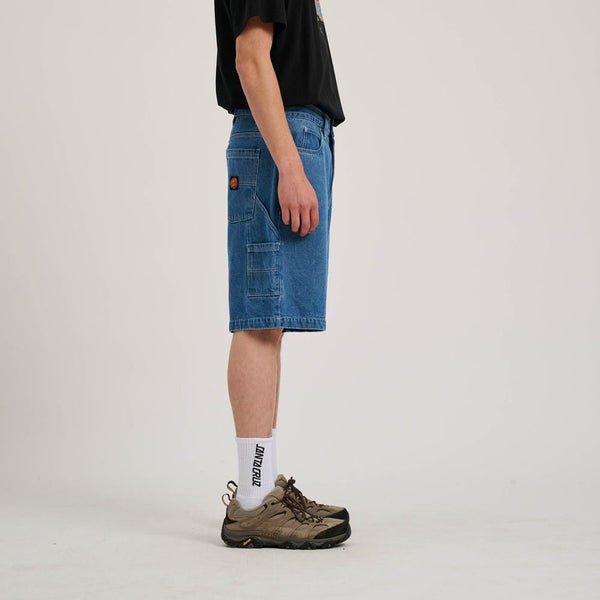 Santa Cruz Shorts Carpenter Big Shorts - Classic Blue - Skatewarehouse.co.uk