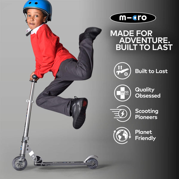 Micro Classic Sprite Silver Scooter - Skatewarehouse.co.uk