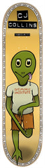 Toy Machine Collins Insecurity Skateboard Deck - 7.75" - Skatewarehouse.co.uk