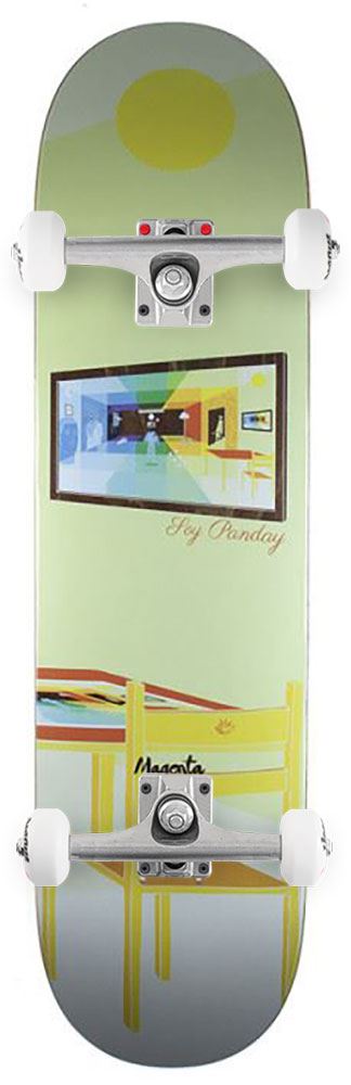 Magenta Soy Panday Sleep Board Complete Skateboard - 8.4