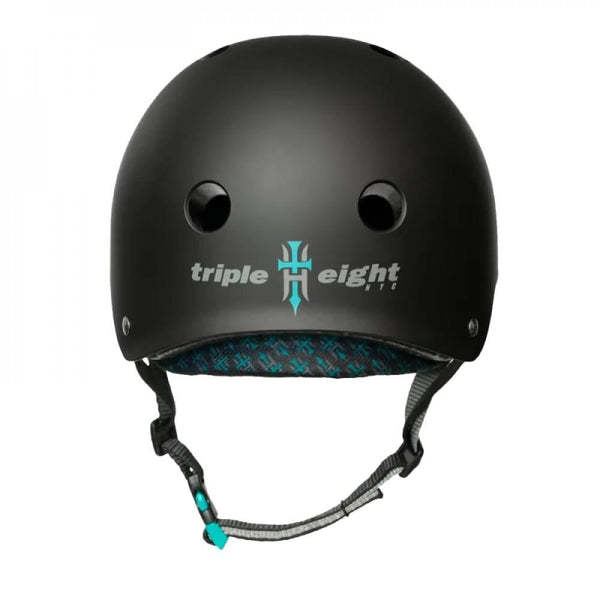 Triple Eight Helmet Certified Sweatsaver Tony Hawk - Black