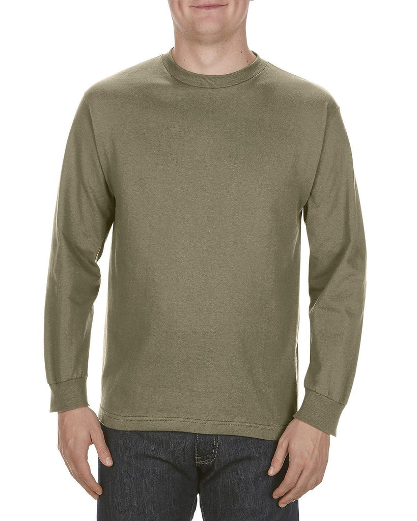 Alstyle American Apparel 1304 Longsleeve Tee - Safari Green - S