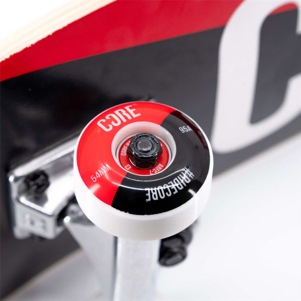 CORE C2 Split - Red / Black Complete Skateboard - 7.75