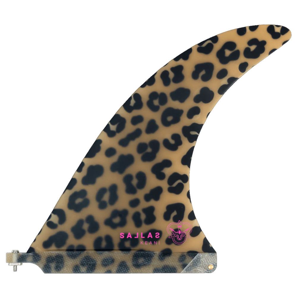 Flying Diamonds - Kai Sallas - Keani Canullo - Yellow Leopard Surf Fins - 9.5"