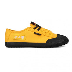 Feiyue Footwear Feiyue x Bruce Lee 1920 Martial Arts/Gym/Lifing Shoes - Yellow / Black - Skatewarehouse.co.uk