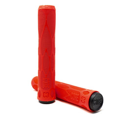 CORE Pro Handlebar Grips, Soft 170mm - Red - Skatewarehouse.co.uk