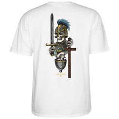 Powell-Peralta Dan Corrigan • Chess Skulls • Tee • White