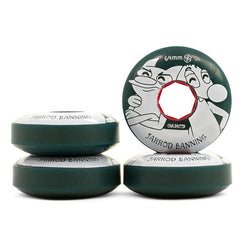 Red Eye Childhood Banning Inline Skate Wheels - Green
