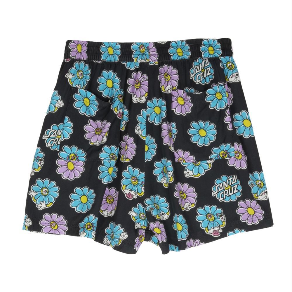 Santa Cruz Womens Shorts Wildflower Shorts - Multi - Skatewarehouse.co.uk