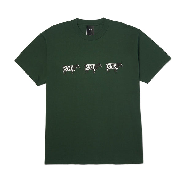 Moo SS Tee (Forest Green)