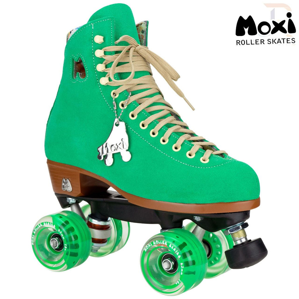 Moxi Skates Lolly Apple Green Quad Skates - Skatewarehouse.co.uk