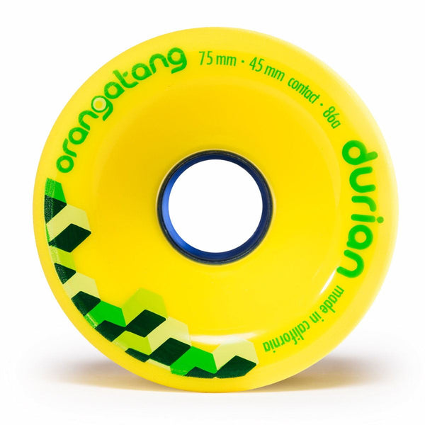 Loaded Boards Dervish 1 - Drift & Downhill - Durian Yellow Longboard Complete