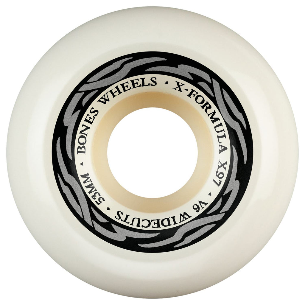 BONES Skateboard Wheels X-Formula • • 97A • V6 Wide - Cut (Spring '26) - Skatewarehouse.co.uk