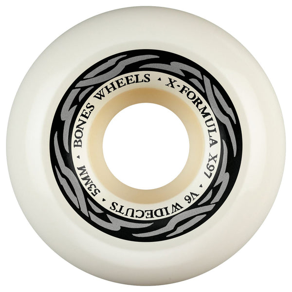 BONES Skateboard Wheels X-Formula • • 97A • V6 Wide - Cut (Spring '26) - Skatewarehouse.co.uk